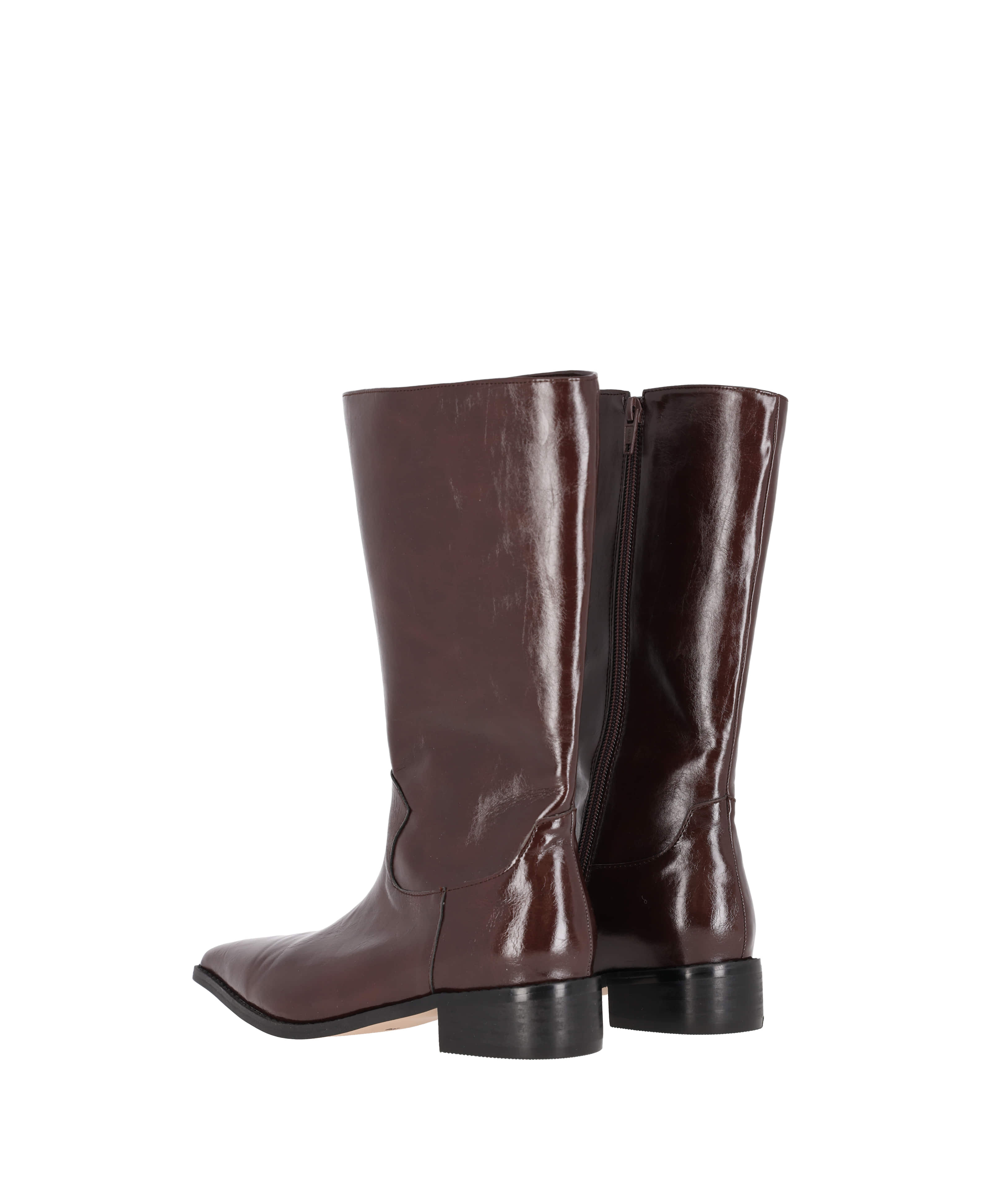 Hazel leather boots