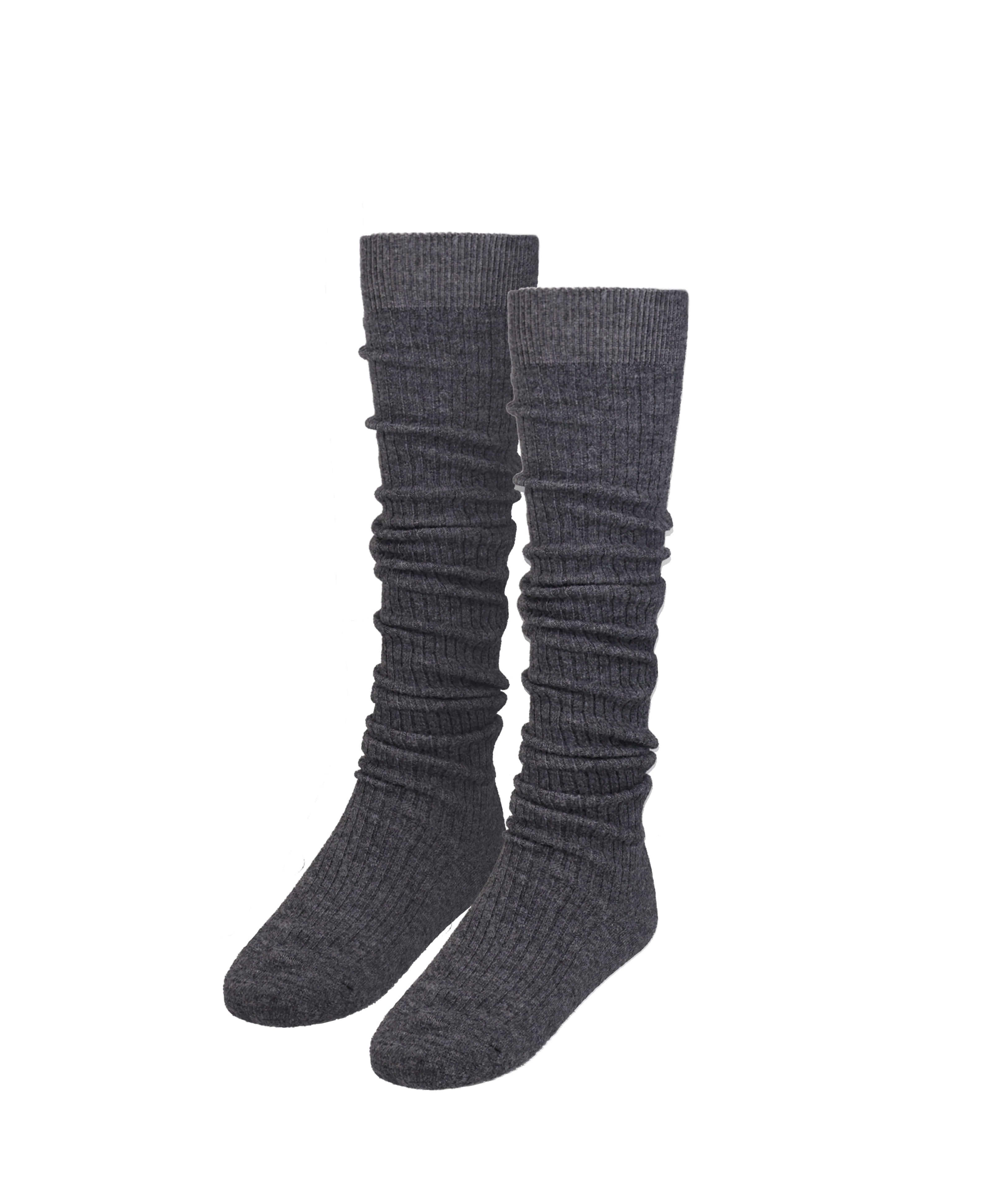 Winter knit socks